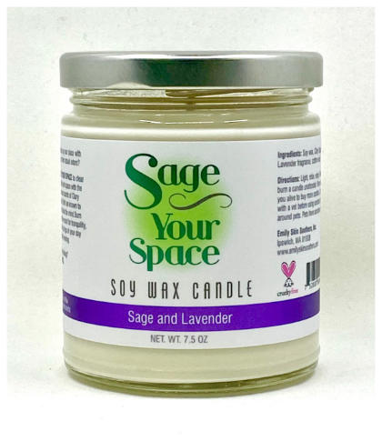 Sage & Lavender Scented Wax Melt – Escape Bath & Candle Co.